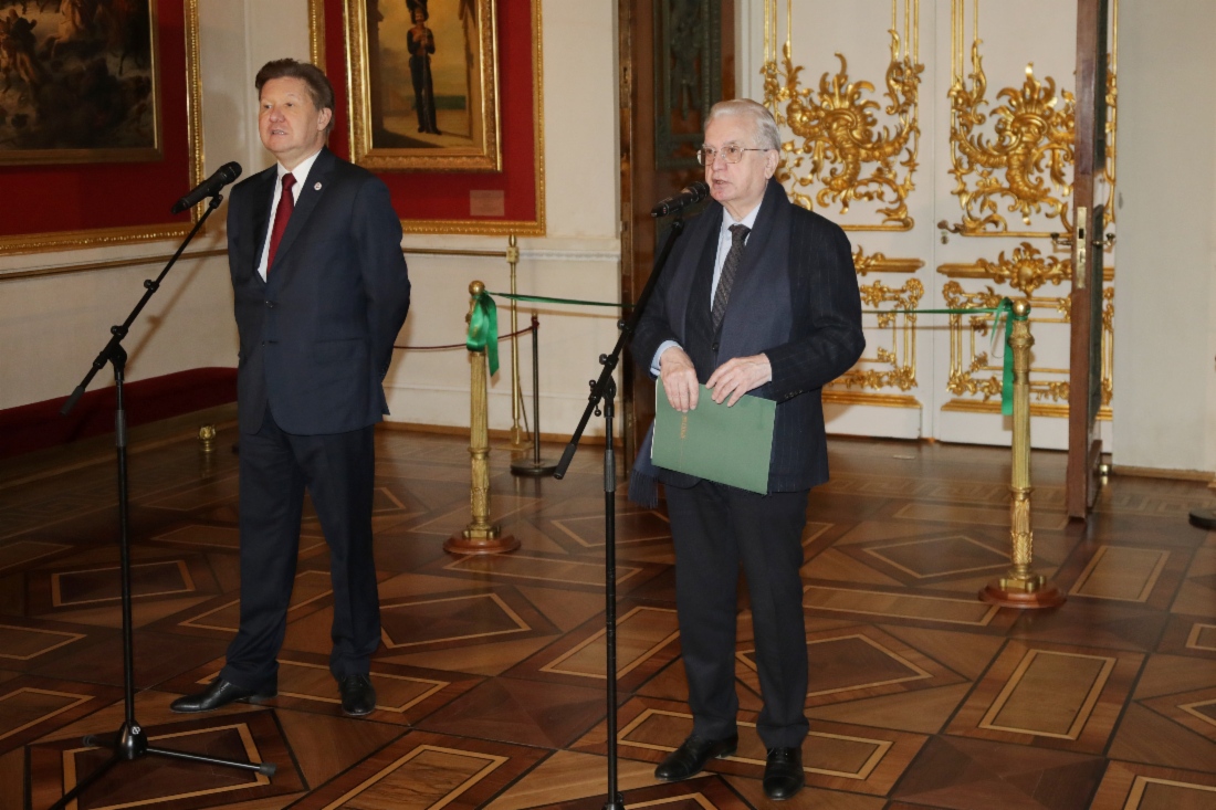 Alexey Miller und Mikhail Piotrovsky