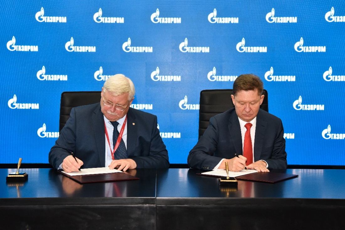 Die PAO Gazprom und fünf russische Regionen – die Republiken Baschkortostan und Burjatien sowie die Verwaltungsgebiete Woronesch, Tjumen und Tomsk – unterzeichneten im Rahmen des Petersburger Internationalen Wirtschaftsforums 2021 Roadmaps zum erweiterten Einsatz von Hightech-Produkten, unter anderem importsubstituierenden Produkten im Interesse des Konzerns
