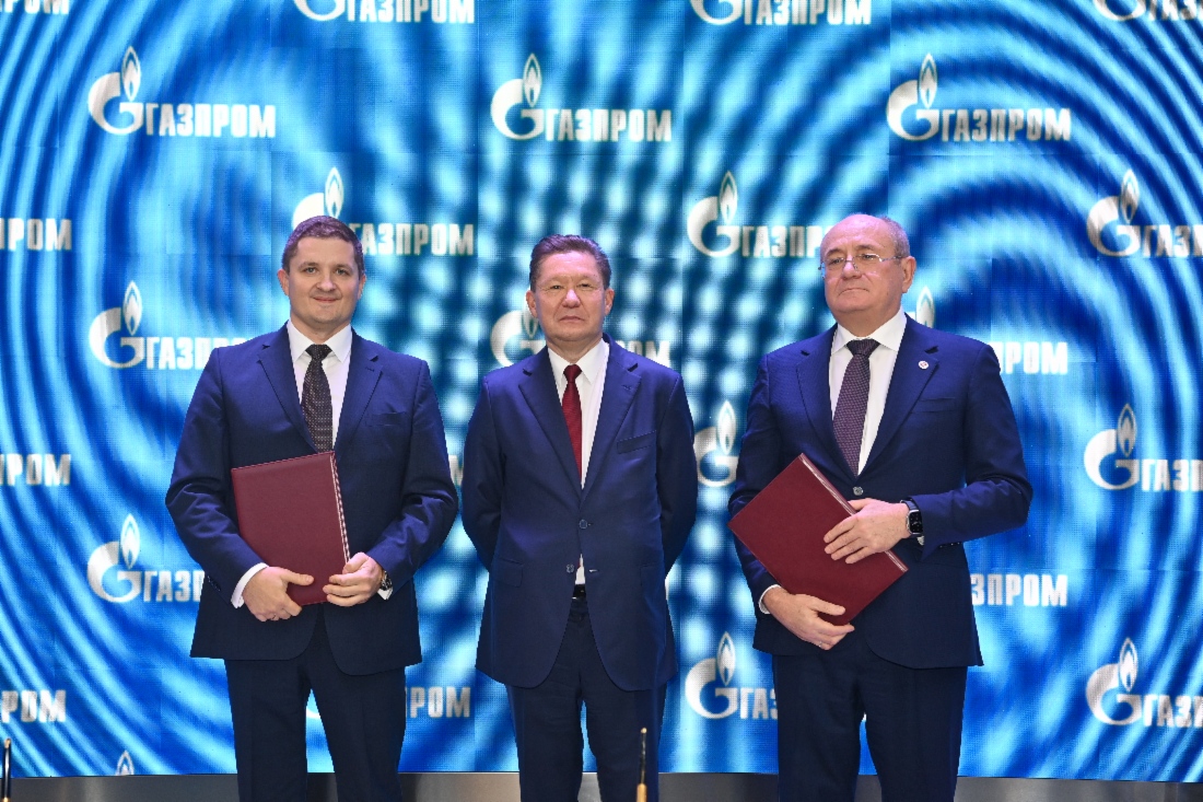 Dokumente zum Ausbau der Zusammenarbeit zwischen Gazprom und russischen Industriebetrieben wurden unterzeichnet
