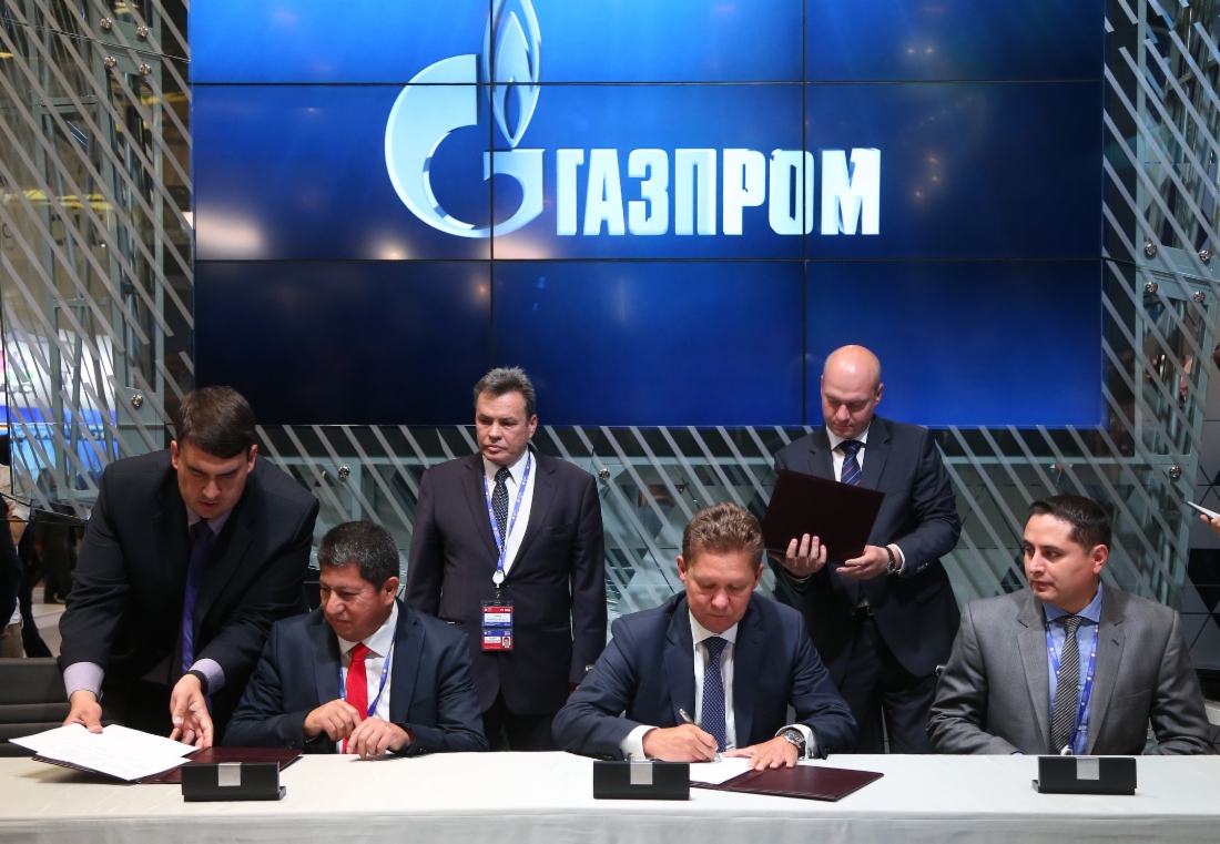 Gazprom sichert dynamische Entwicklung des Energieträgermarktes in Bolivien