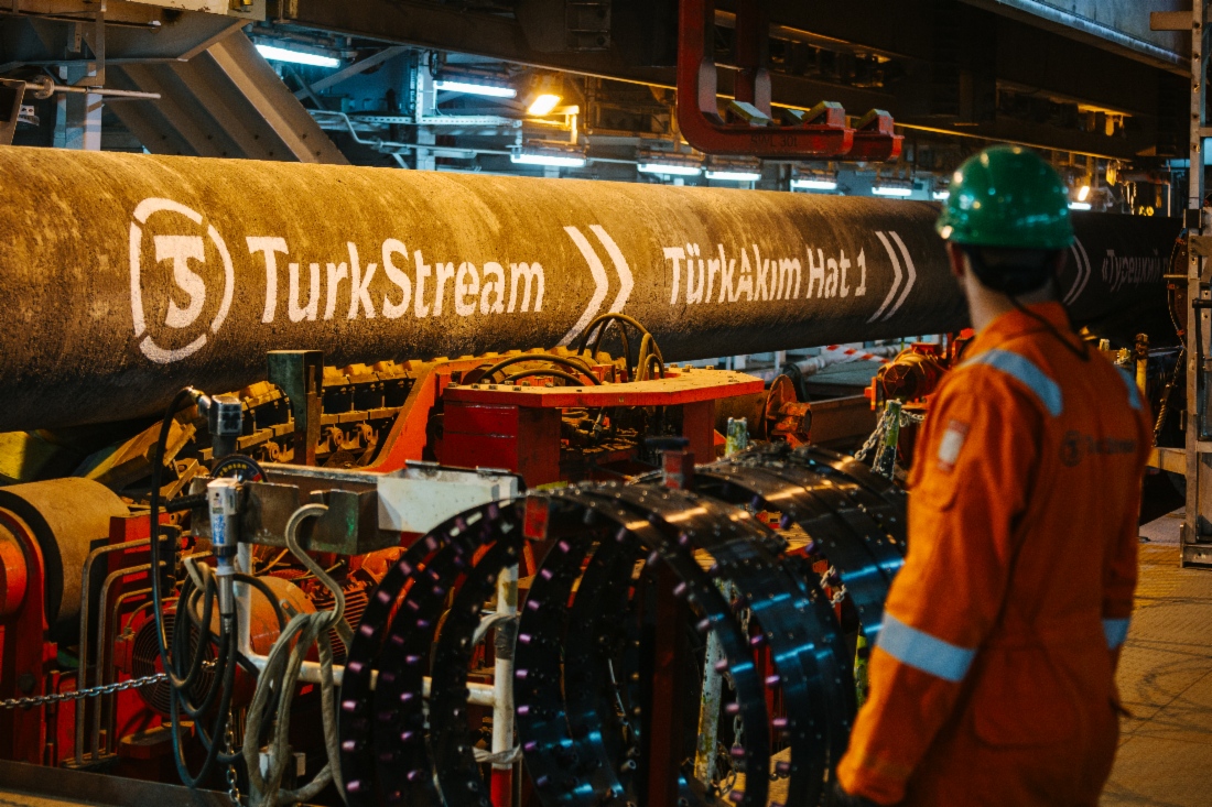 Bau des ersten Strangs der TurkStream ist abgeschlossen