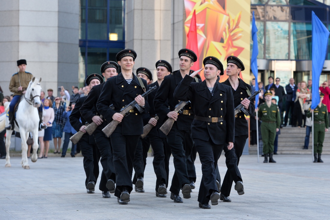 Im Hauptquartier der ОАО Gazprom fanden Festveranstaltungen zu Ehren der 70. Wiederkehr des Sieges im Großen Vaterländischen Krieg statt.