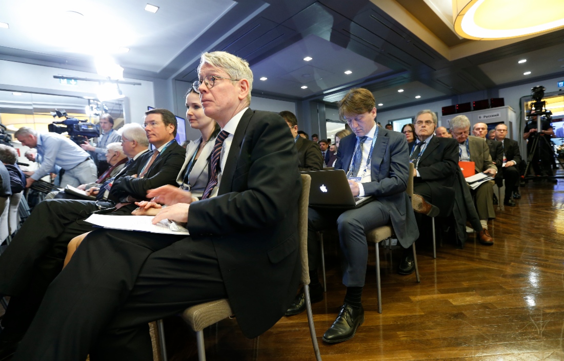 Rede des Vorstandsvorsitzenden der ОАО Gazprom, Alexey Miller, auf der Konferenz „Europa und Eurasien: Auf dem Weg zum neuen Modell der Energiesicherheit“