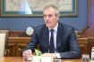 Rainer Seele, Vorstandsvorsitzender der OMV AG, während des Arbeitstreffens mit Alexey Miller