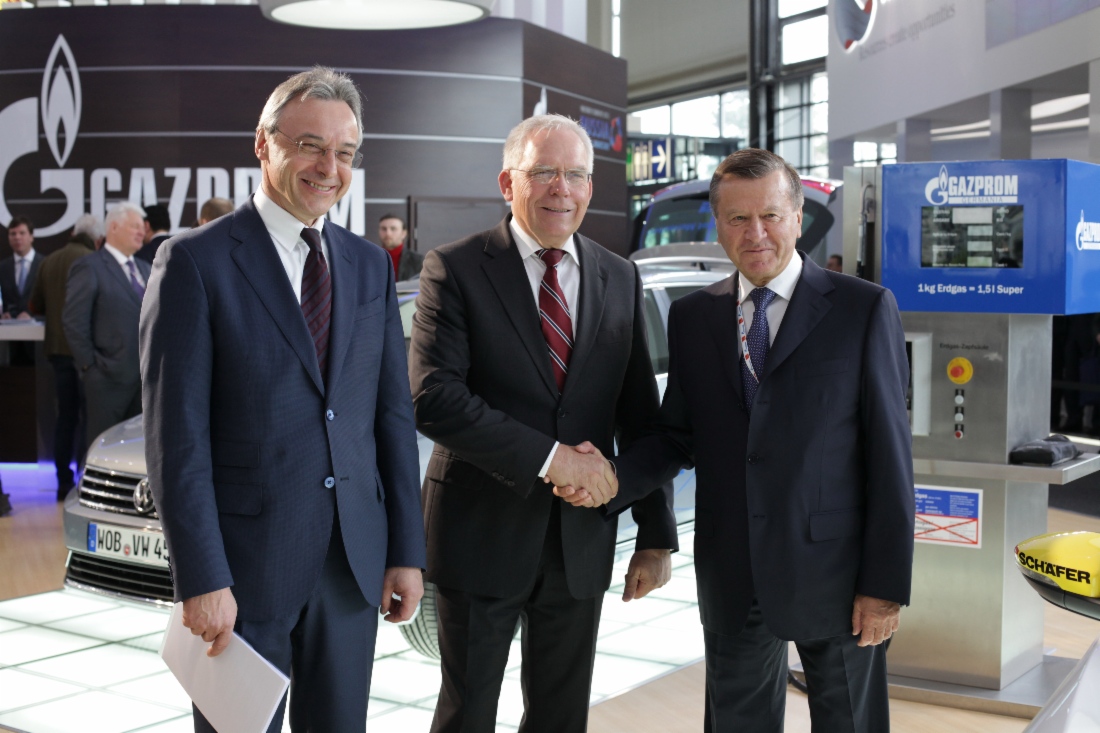 Vyacheslav Krupenkov, Ulrich Hackenberg und Viktor Zubkov