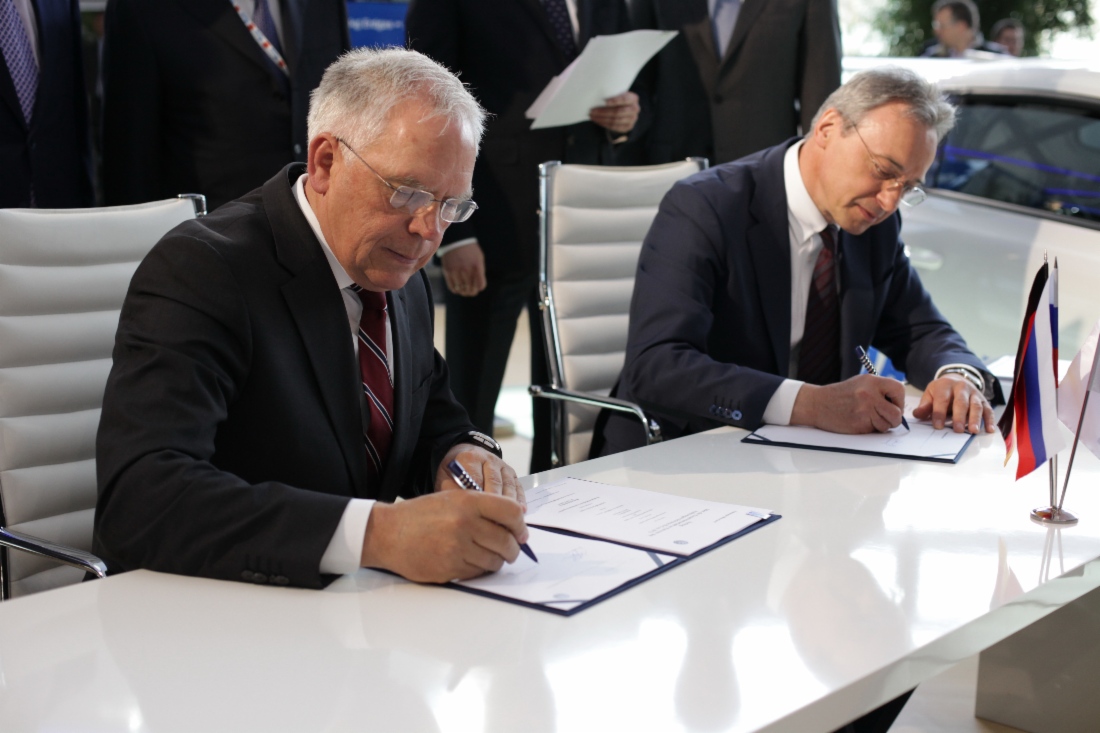 Ulrich Hackenberg und Vycheslav Krupenkov