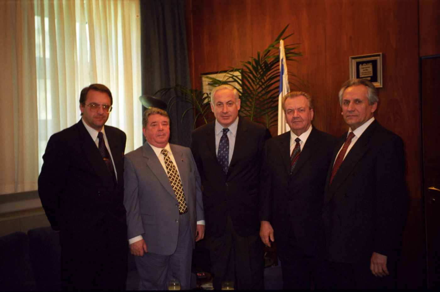 Mit Benjamin Netanyahu