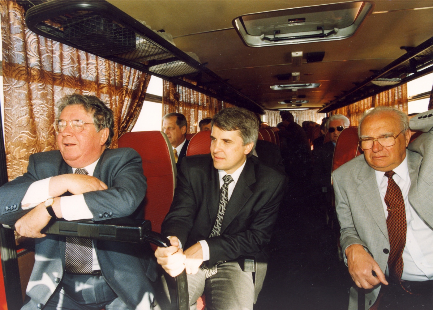 Während des Ausflugs zum Weltraumbahnhof Baikonur, September 1999. Foto: Vyacheslav Polunin