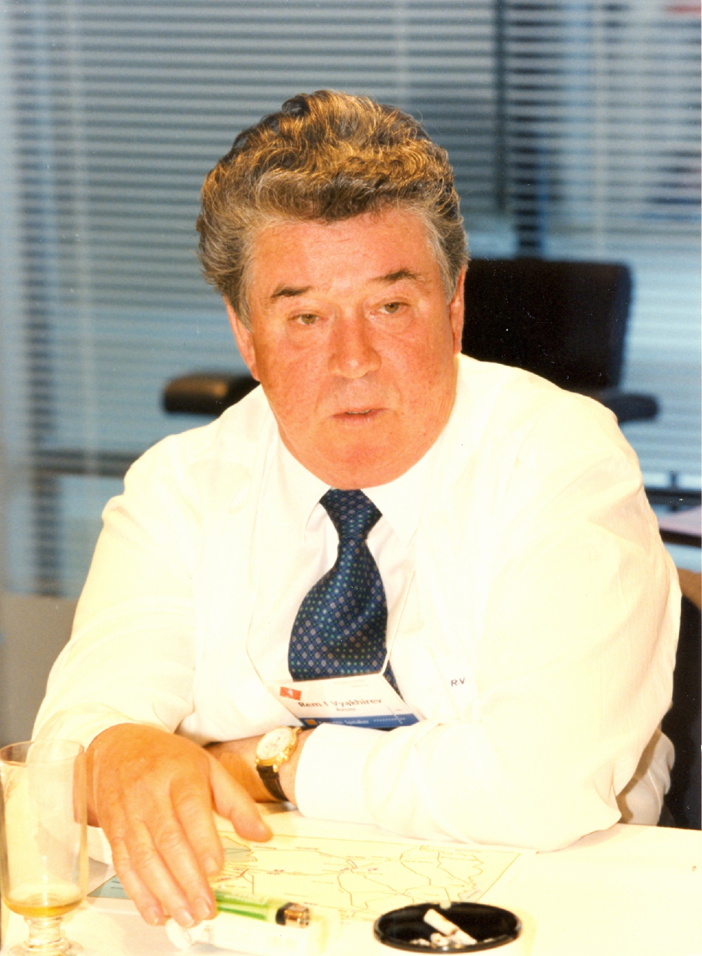 Auf dem XX. Weltgaskongress. Kopenhagen, Dänemark, Juni 1997. Foto: Vyacheslav Polunin
