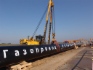 Baubeginn an der Gaspipeline Potschinki – Grjasowez