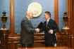 Claudio Descalzi, CEO des Konzerns Eni S.p.A, und Alexey Miller bei der Unterzeichnung des Memorandums of Understanding