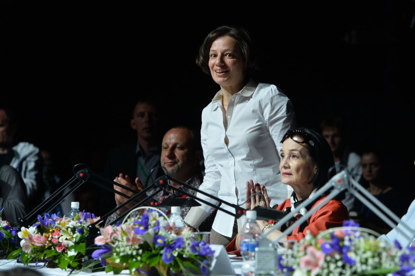 Viktoria Krivitskaya, Jurorin, kaufmännische Leiterin des Fernsehkanals Rossija-Kultura
