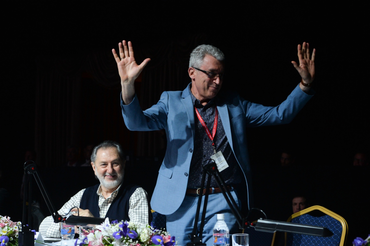 Semen Milshtein, Juror, verdienter Künstler der Russischen Föderation, Mitglied der Internationalen Gilde der Trompeter, Träger des Preises Priznanije – das beste Orchester des Jahres.