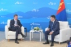 Alexey Miller und mongolischer Ministerpräsident L. Oyun-Erdene würdigten das hohe Umsetzungstempo des Projektes Soyuz Vostok