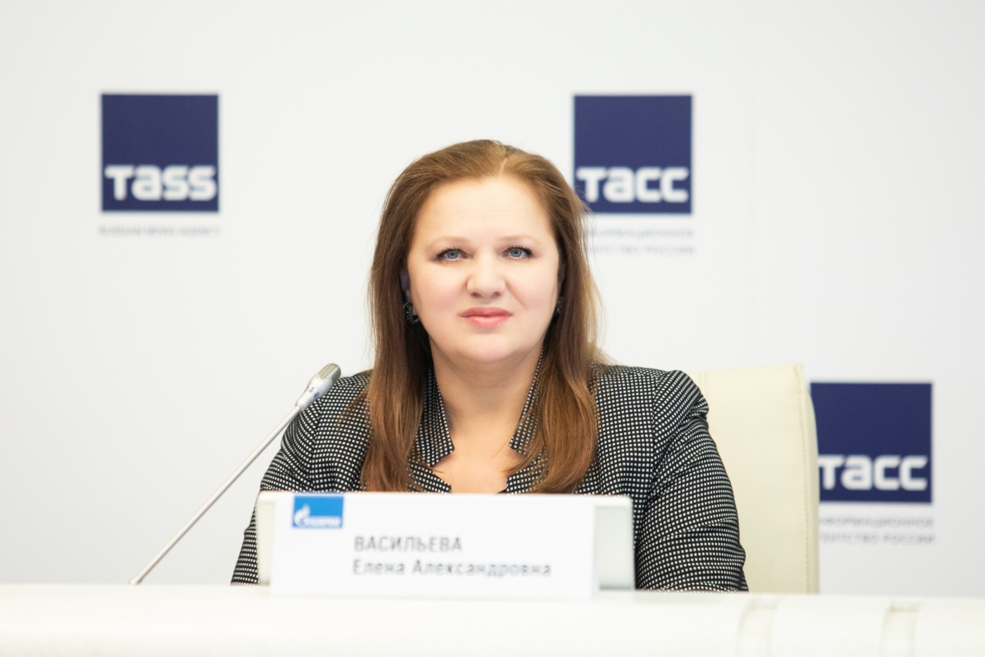 Elena Vasilieva, stellvertretende Vorstandsvorsitzende und Chefbuchhalterin der PAO Gazprom