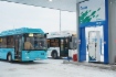 Seit 2014 wurden mittels Tankstellen von Gazprom mehr als 135 Millionen Kubikmeter Erdgas für die Betankung von Bussen verkauft