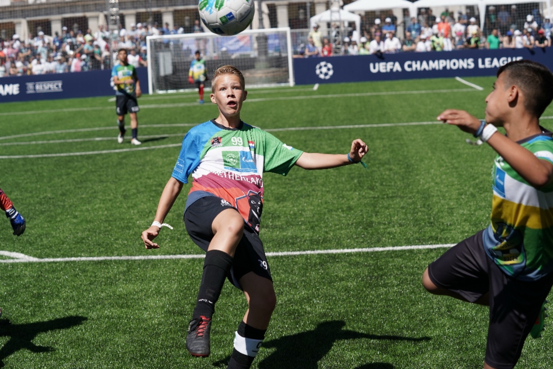 In Madrid schloss die siebente Saison des Internationalen Kindersozialprogramms der Gazprom Football for Friendship