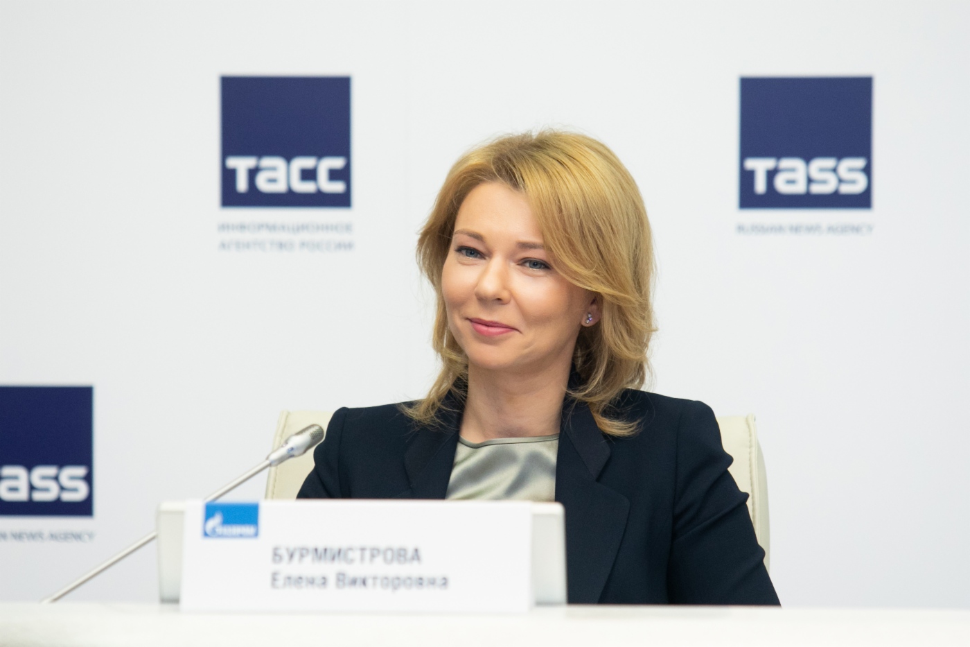 Elena Burmistrova, Generaldirektorin der ООО Gazprom Export