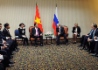Im Rahmen des APEC-Gipfels nahm Alexey Miller am Treffen von Vladimir Putin mit dem Präsidenten der Sozialistischen Republik Vietnam, Tran Dai Quang, teil. Foto: RIA Novosti