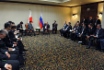 Im Rahmen des APEC-Gipfels nahm Alexey Miller am Treffen von Vladimir Putin mit dem Premierminister Japans, Shinzo Abe, teil. Foto: RIA Novosti