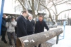 Alexey Miller (rechts) nahm an der feierlichen Eröffnung des interaktiven wissenschaftlichen Multimedia-Museums für Gaspipelinetransport teil