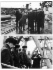 Vasily Dinkov, Minister für Gasindustrie der UdSSR, in Begleitung von aserbaidschanischen Staatsfunktionären und Führungskräften der Kaspmorneft auf dem Offshore-Feld „28. April“, Baku, März 1981
