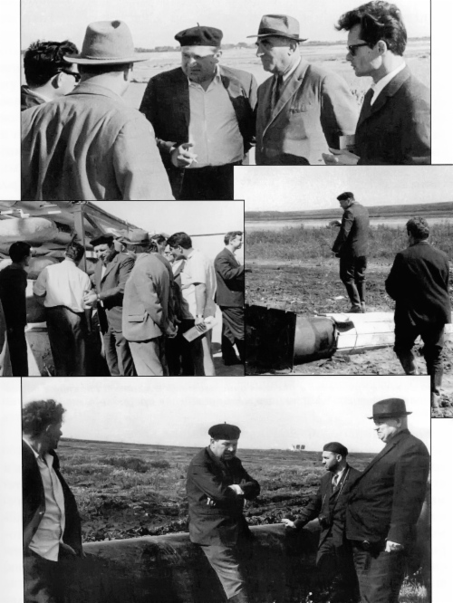 Arbeitsmomente, in denen Entscheidungen beim Bau des Gasfeldes Messojacha in der Polarregion getroffen wurden, 1968