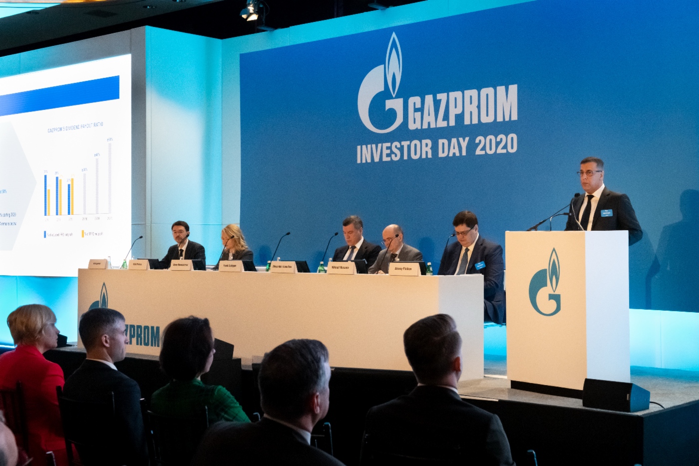 Investorentag der Gazprom in New York
