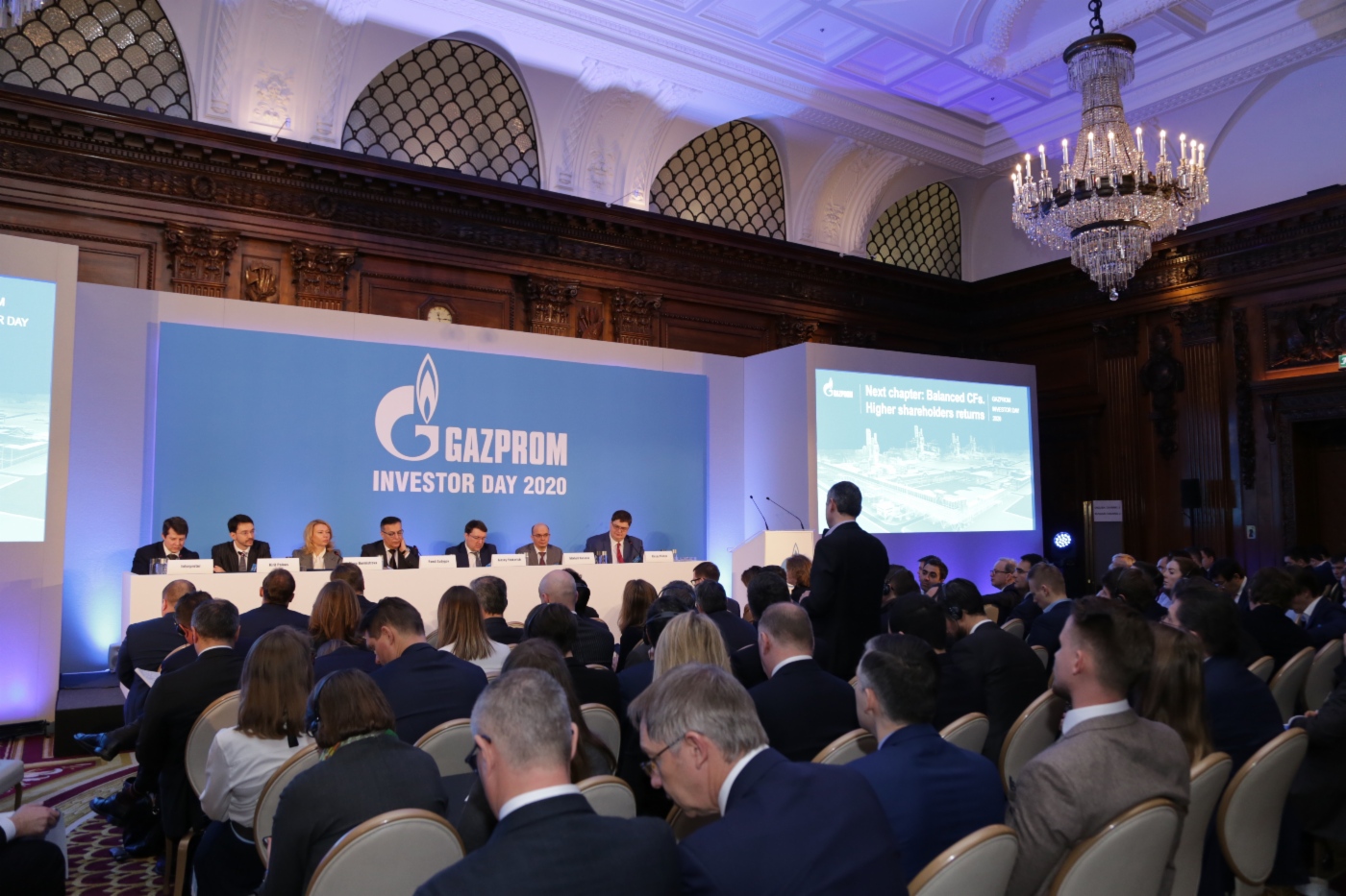 Investorentag der Gazprom in London