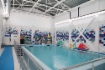 Kleines Schwimmbecken im Sport- und Gesundheitskomplex in Tichwin