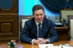 Alexey Miller während des Treffens mit Maros Sefcovic