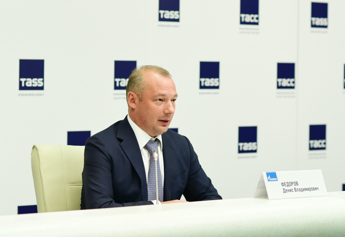 Denis Fyodorov, Verwaltungsleiter der Gazprom und Generaldirektor der Gazprom Energoholding
