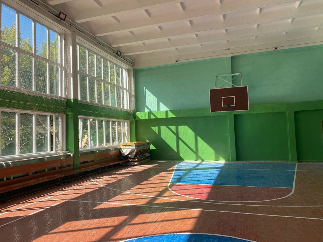 Innerhalb von nur zwei Tagen brachten Gasfachkräfte die Sporthalle in Ordnung