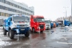 Ausstellung gasbetriebener KAMAZ-Fahrzeuge