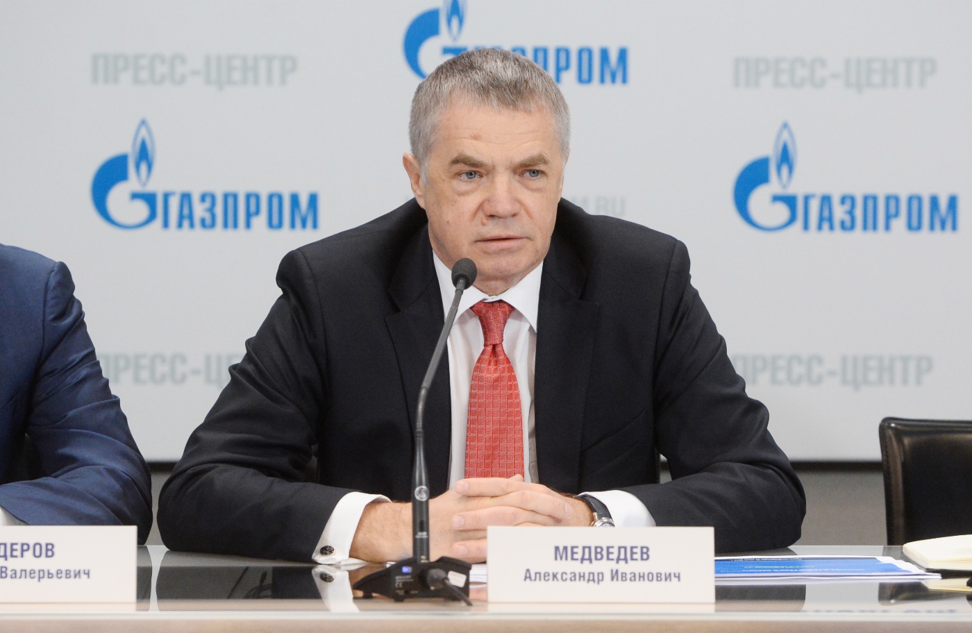 Alexander Medvedev, stellvertretender Vorstandsvorsitzender der PAO Gazprom