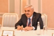 Arbeitstreffen zwischen Alexey Miller und dem Präsidenten der State Oil Company of the Azerbaijan Republic (SOCAR), Rovnag Abdullayev, im Rahmen des Petersburger Internationalen Wirtschaftsforums 2021