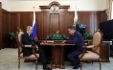 Arbeitstreffen zwischen dem Präsidenten der Russischen Föderation, Vladimir Putin, und Alexey Miller fand statt