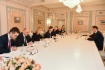 Arbeitstreffen zwischen Alexey Miller und dem Vorstandsvorsitzenden der Wintershall Dea GmbH, Mario Mehren, im Rahmen des Petersburger Internationalen Wirtschaftsforums 2021