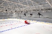 Aufbereitung des Eisfeldes im Sport- und Gesundheitskomplex in Metallostroi