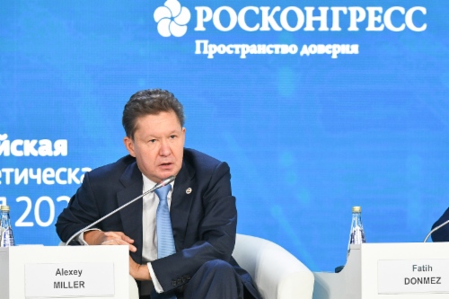 Alexey Miller. Foto: Bilddatenbank von Roscongress