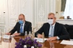 Arbeitstreffen zwischen Alexey Miller und Rainer Seele