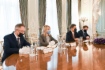 Arbeitstreffen zwischen Alexey Miller und Rainer Seele