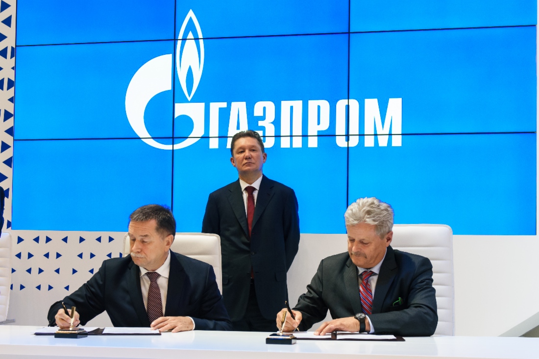Gazprom und Schneider Electric unterzeichneten Abkommen über wissenschaftlich-technische Zusammenarbeit und Kooperation
