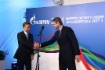 Alexey Miller und der Gouverneur der Verwaltungsregion Krasnodar, Alexander Tkachev, beteiligten sich an den Festveranstaltungen anlässlich der Inbetriebnahme zusätzlicher Kapazitäten in der Verdichterstation Krasnodarskaja
