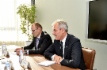 In Sankt Petersburg fand ein Arbeitstreffen zwischen dem Vorstandsvorsitzenden der OMV AG, Rainer Seele, und Alexey Miller statt