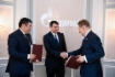Jurabek Mirzamakhmudov, Jamshid
Khodjaev und Alexey Miller