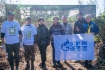 Mitarbeiter von Gazprom Dobycha Shelf Yuzhno-Sakhalinsk und Vertreter der Agentur für Forst- und Jagdwirtschaft des Verwaltungsgebietes Sachalin 
