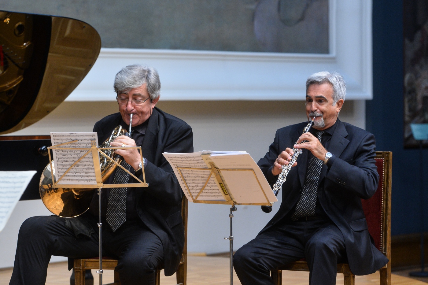 Mailänder Bläserquartett im Wrubel-Saal der Tretjakow-Galerie