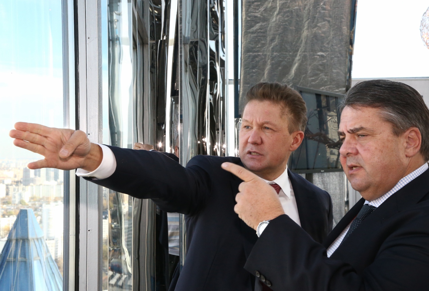 Im Hauptquartier der Gazprom fand ein Arbeitstreffen zwischen Alexey Miller und Sigmar Gabriel statt