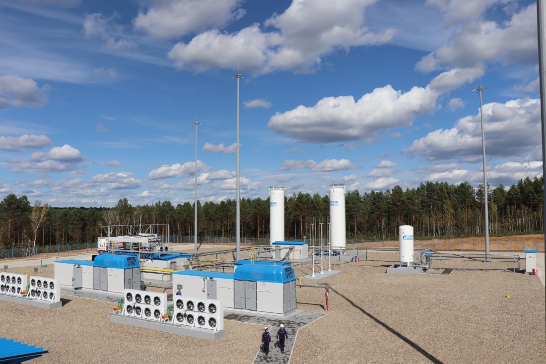 Industriekomplex für Erdgasverflüssigung